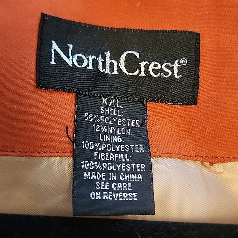 Northcrest Men's Rust Quilted Vest - Picture 8 of 11